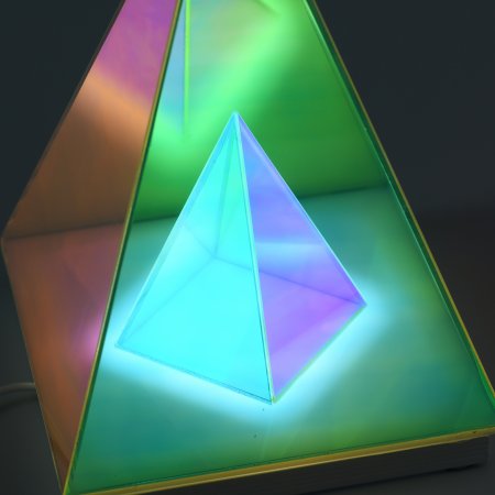 Mystic Pyramid Lamp