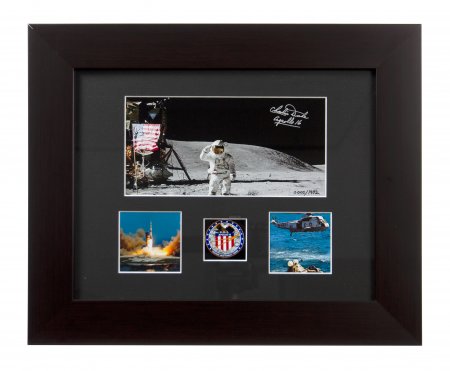 Astronaut Charlie Duke Limited Edition Signed Print