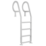 Aqua Select Heavy-Duty In Pool Ladder Grey