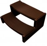 Confer Plastics H2 Spa Steps - Espresso