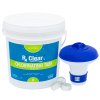 Rx Clear® 1" Stabilized Chlorine Tablets - 8 lbs W/Small Chemical Dispenser