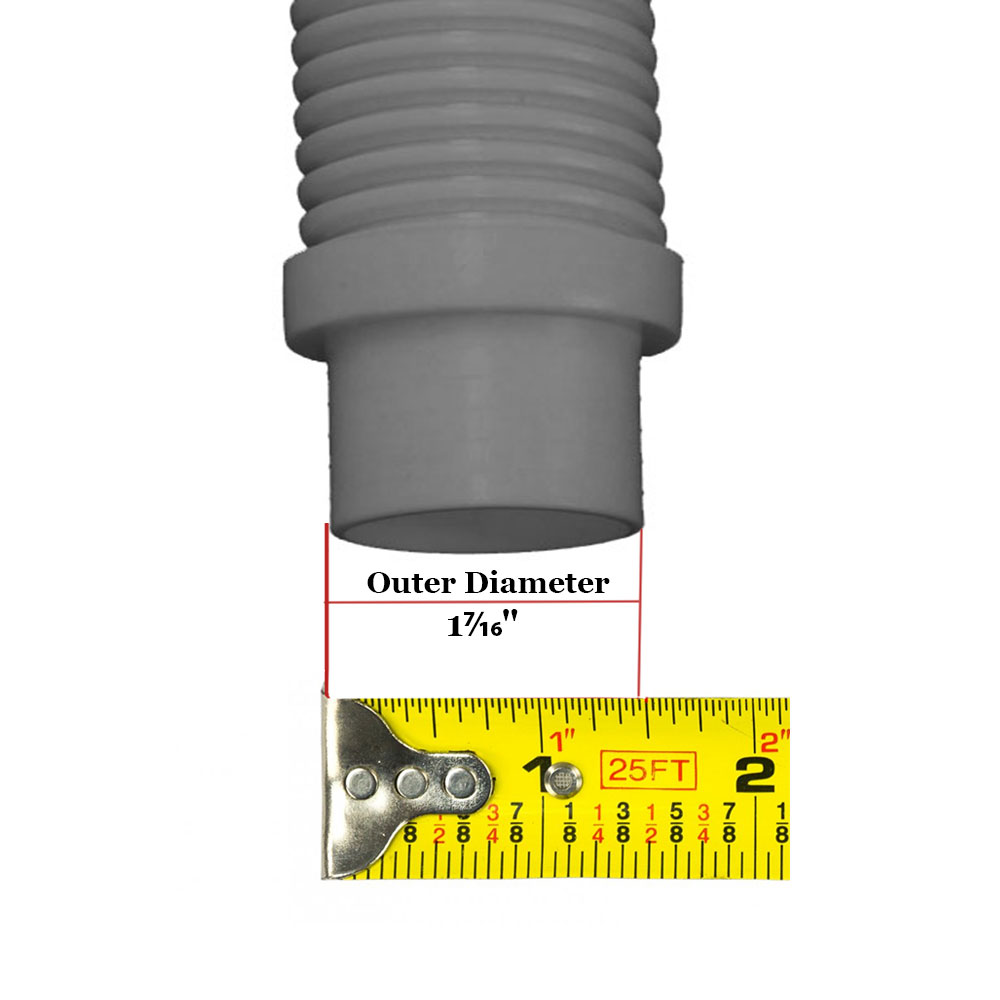 48" Universal Replacement Automatic Cleaner Hose Gray - Outer Measurements