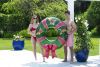 Swimline® 42" Inflatable Christmas Holiday Wreath Ring