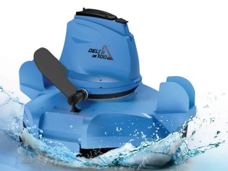 Kokido™ Delta Rechargeable Robotic Pool Cleaner Lifestyle Photo