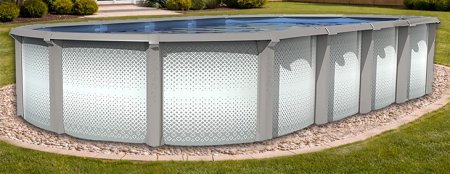 Grand Cayman by Lake Effect Pools® Oval Above Ground Pool Kit