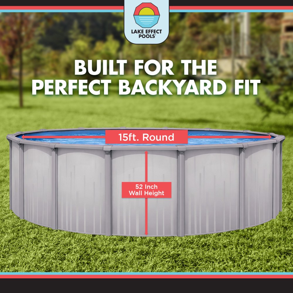 Tortuga by Lake Effect Pools® Round Above Ground Pool Kit