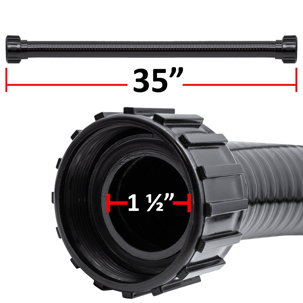 Rx Clear® Replacement PVC Hose for Rx Clear® Radiant Sand Filters (Various Filter Sizes)