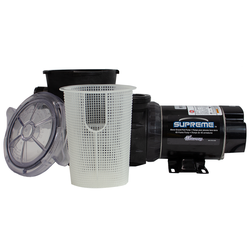 Waterway™ Supreme 1 HP Single-Speed Above Ground Pool Pump