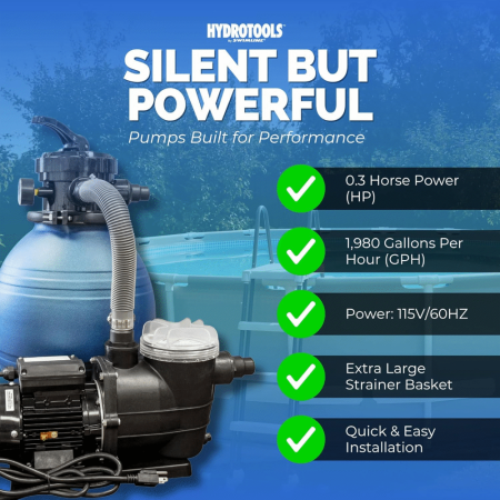 Swimline&reg; Sand Filter Systems w/ Pump (Various Sizes)