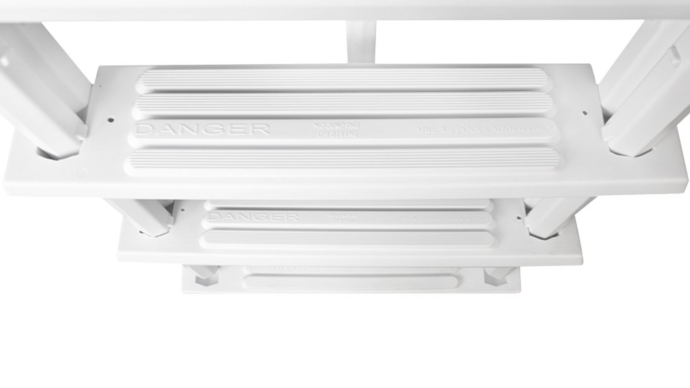 Overhead View Of Aqua Select® Heavy Duty Resin In Pool Ladder