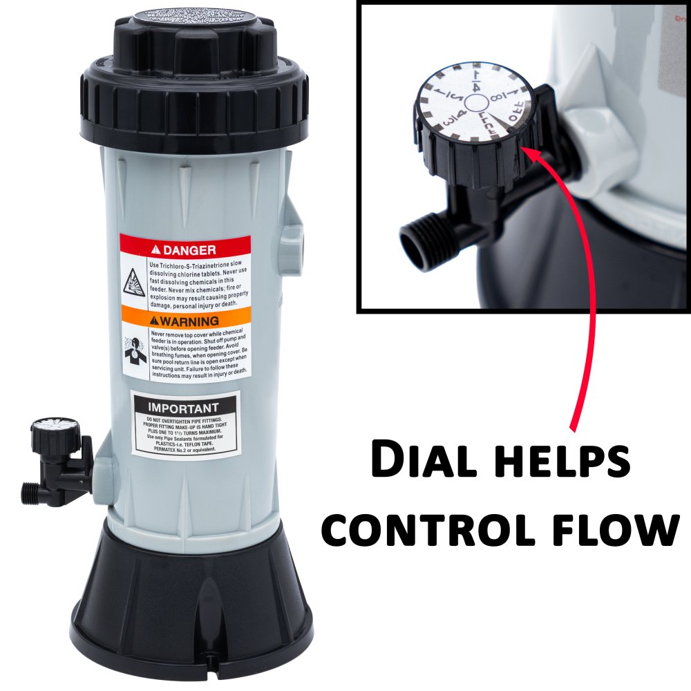 Rx Clear® Off-Line Above Ground Pool Automatic Chlorinator