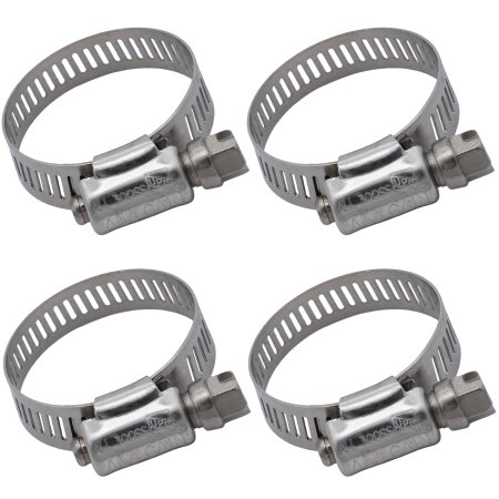 Stainless Steel Worm Gear Hose Clamps (Various Pack Sizes)