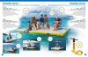 Solstice&reg; Inflatable Floating Dock (Various Sizes)