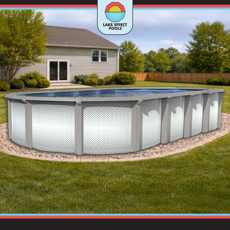 Grand Cayman by Lake Effect Pools® Oval Above Ground Pool Kit