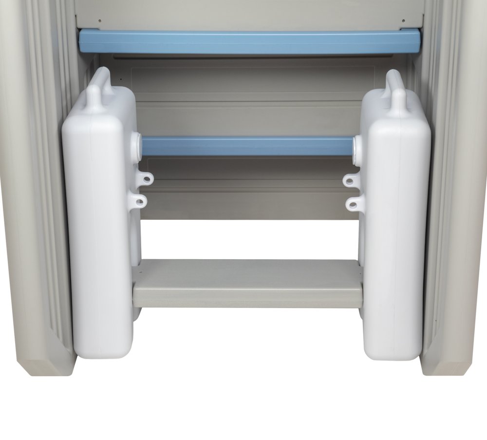 Aqua Select® Weights for Above Ground In Pool Steps - White Pair