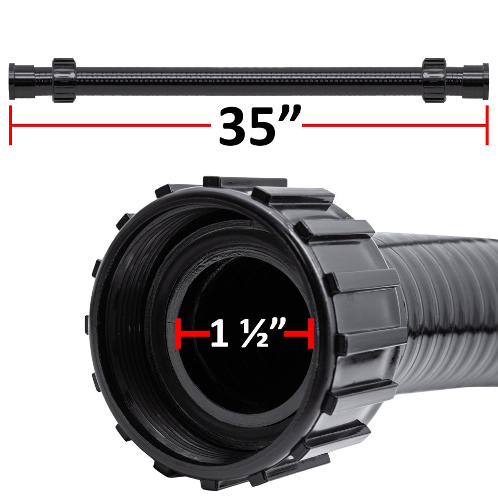 Rx Clear® Replacement PVC Hose for Rx Clear® Radiant Sand Filters (Various Filter Sizes)