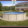 Forever by Lake Effect Pools® Round Above Ground Pool Kit
