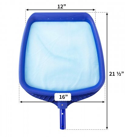 Aqua Select&reg; Heavy Duty Plastic Leaf Skimmer