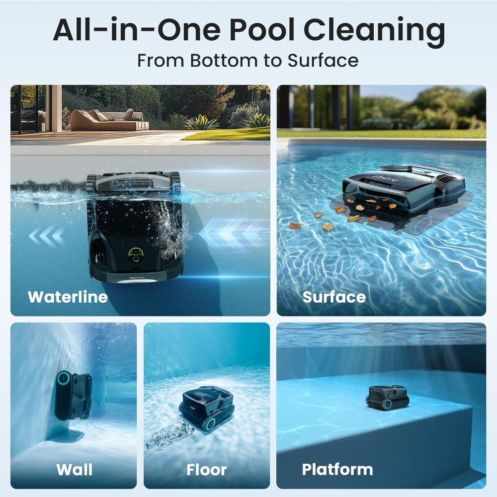 Aiper Scuba X1 Pro Max Cordless Robotic Pool Cleaner for Inground Pools