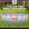 Lake Effect Pools® 27' Round Bermuda Aboveground Pool
