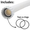Rx Clear® Replacement PVC Hose for Rx Clear® Radiant Sand Filters (Various Filter Sizes)