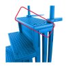 Replacement Parts for Aqua Select® Above Ground Anti-Slip Steps | Blue