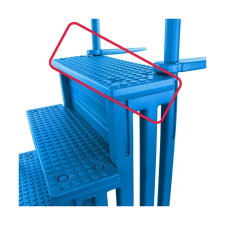 Replacement Parts for Aqua Select® Above Ground Anti-Slip Steps | Blue