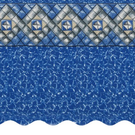 SmartLine&reg; 15' x 30' Oval Manor Unibead Liner - 52" H (Various Gauges)