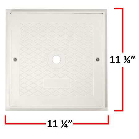 Replacement Square Lid/Cover for 284112 Rx Clear&reg; I/G Skimmer