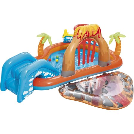 Lava Lagoon Inflatable Play Pool Center