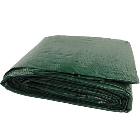 Buffalo Blizzard® Supreme Green Winter Cover for a 16' x 32' Rectangle Pool with 4' x 8' Center End Step
