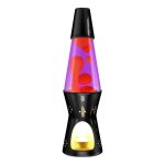 Black, Orange & Purple <BR> Candle LAVA® Lamp 11.5