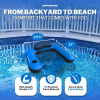 Swimline® Fabric Covered U-Seat Lounger - Comfort Anywhere You Want