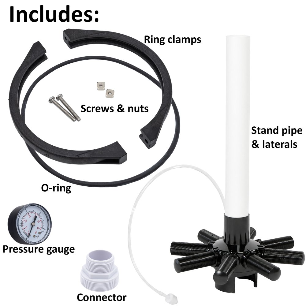 Rx Clear&reg; Radiant Sand Filter w/ Valve (Various Sizes)