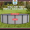 Fiji by Lake Effect Pools® Round Above Ground Pool Kit