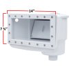 Rx Clear® Wide-Mouth Skimmer for Above Ground Swimming Pools (Various Colors)