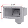 Rx Clear® Wide-Mouth Skimmer for Above Ground Swimming Pools (Various Colors)