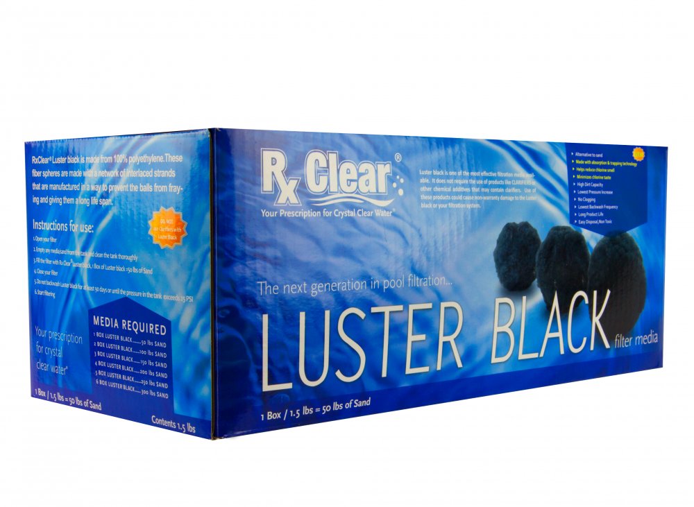 Rx Clear® Luster Media For Sand Filters (Various Types)