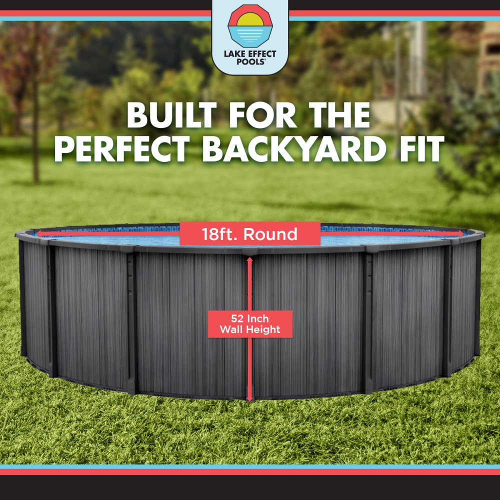 Bora Bora by Lake Effect Pools® Round Above Ground Pool Kit