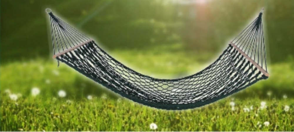 Green Mesh Hammock