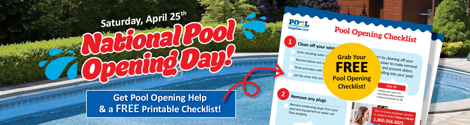 Pool Opening Help from PoolSupplies.com
