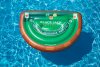 Swimline&reg; Blackjack Table Game Float with Waterproof Playing Cards