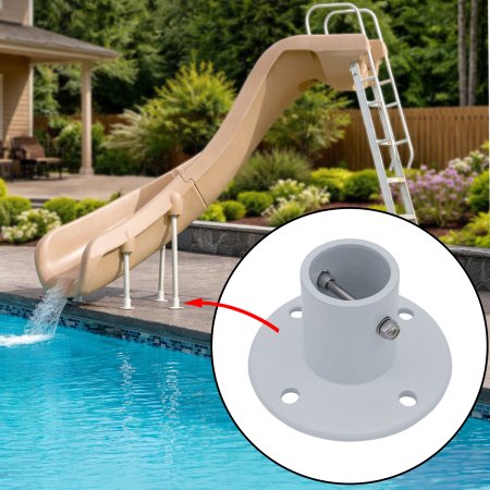 Aluminum Slide Deck Flange w/ Flange Bolt (Various Quantities)