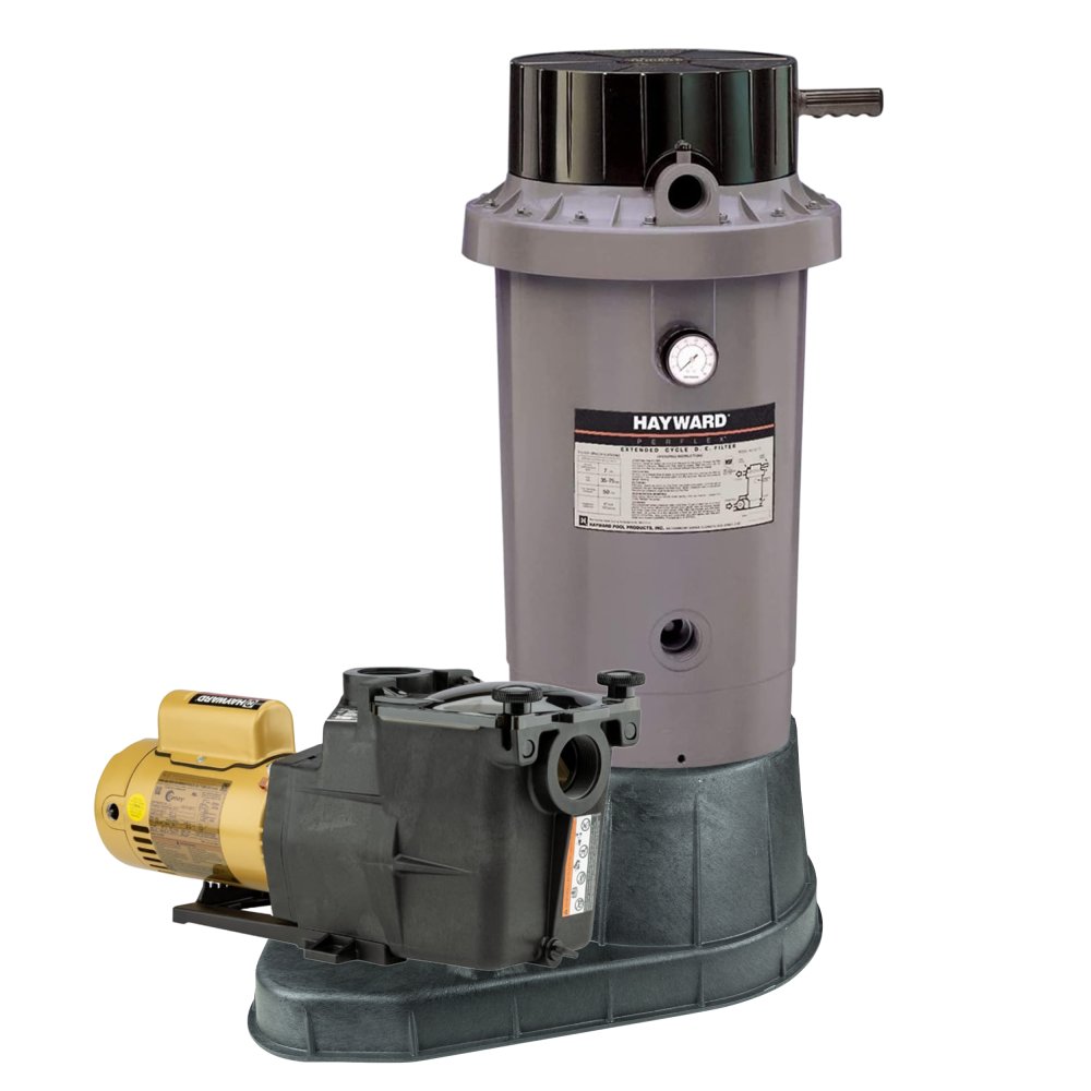 Hayward® EC75 System with Base and 1HP Super Pump