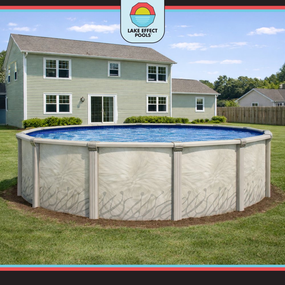 Lake Effect Pools® Meadows Reprieve Round Above Ground Pool Kit