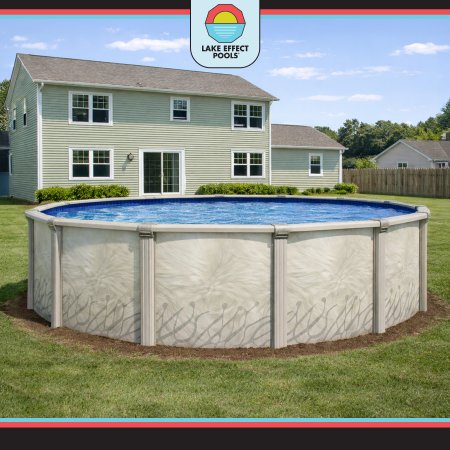 Lake Effect Pools® Meadows Reprieve Round Above Ground Pool Kit