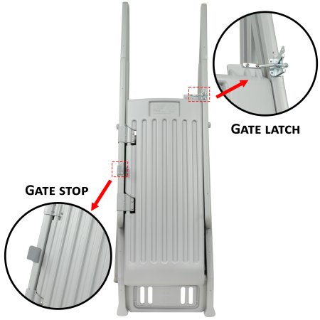 Vinyl Works Grand Entry System w/ Gate (Choose Color & Size)