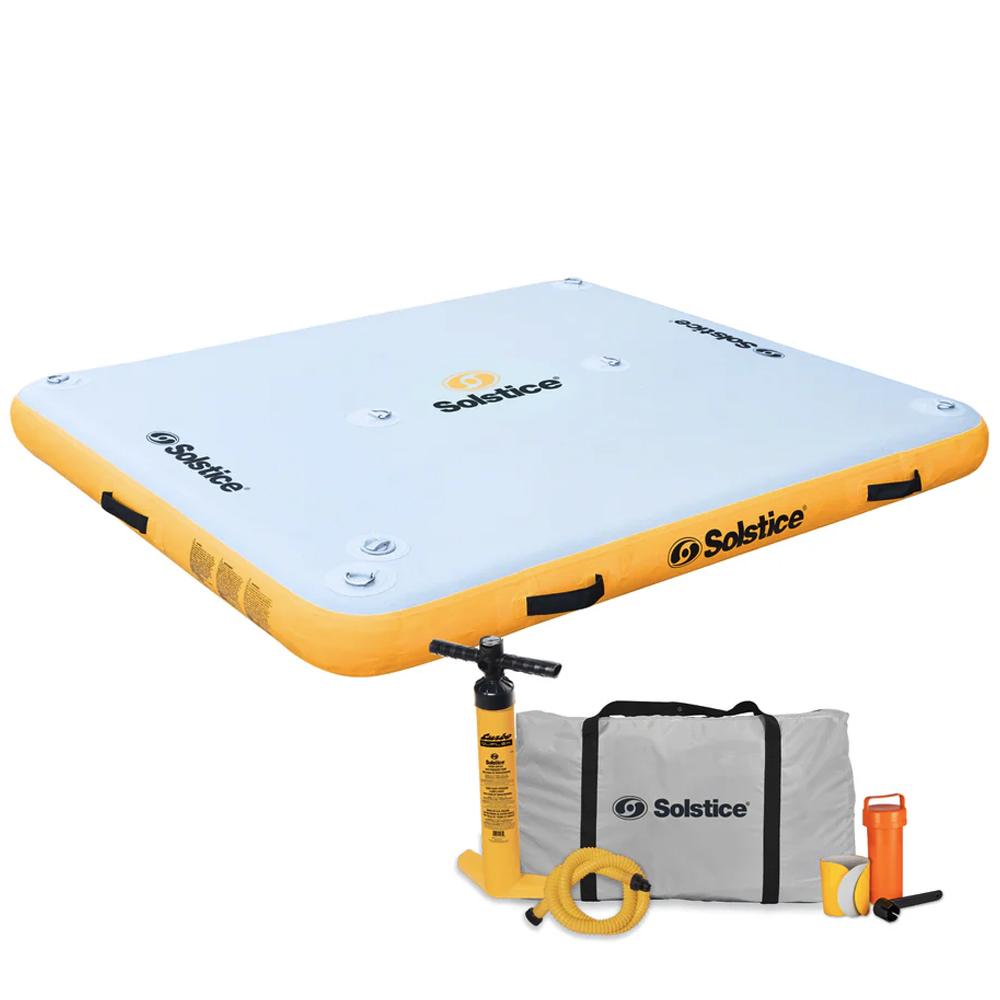 Solstice&reg; Inflatable Floating Dock (Various Sizes)