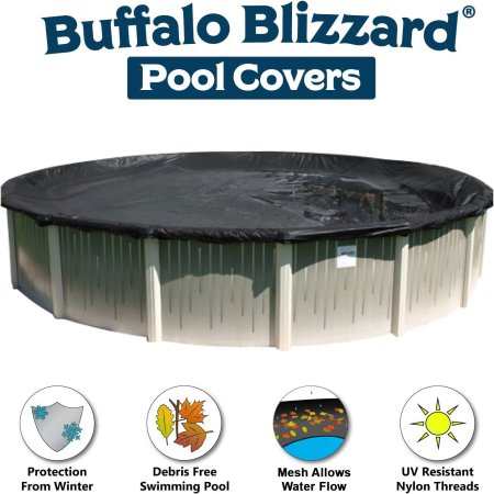 Buffalo Blizzard&reg; Mesh Winter Cover - Round Pools (Various Sizes)