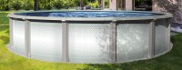 Lake Effect Pools® Grand Cayman 18' Round Above Ground Pool Kit